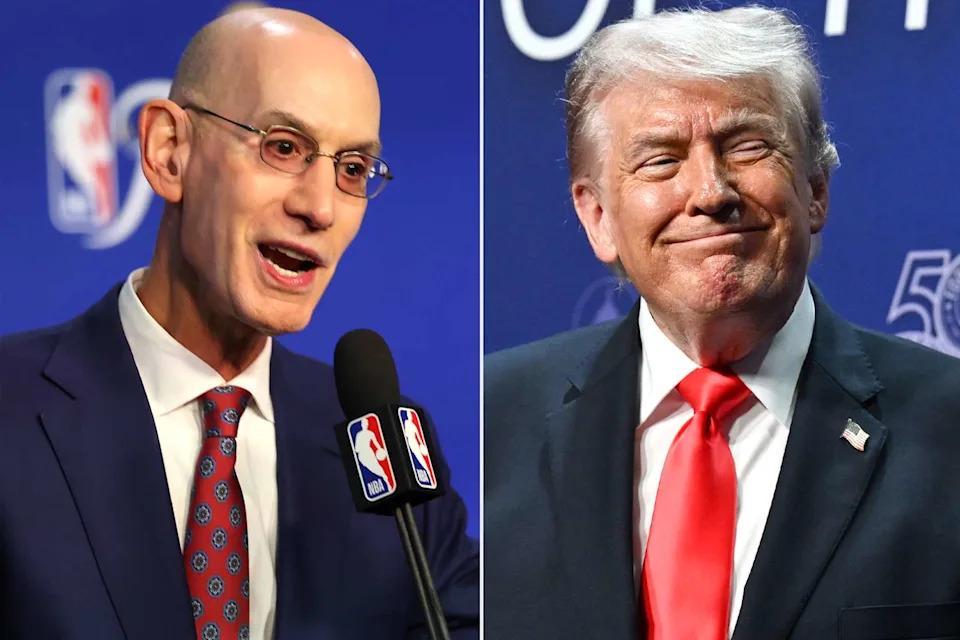 PG电子-NBA总裁萧华：很高兴特朗普将观战总决赛G3